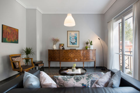 An elegant 92sqm apartment in Thissio area for up to 5-6 guests, sharing a taste Athens, Greece Cosy apartment with amazing view of the Acropolis Entire condo vacation rental 24771418