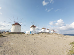 The traditional house is located 50 meters from the famous mills in the center o Alimos, Greece traditional house next to the mills of Mykonos Entire rental unit vacation rental 586788415762235593