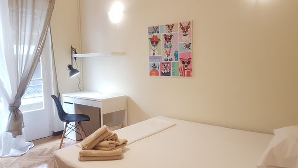 A large apartment of 110 sq.m., sunny, airy and renovated, on the 1st floor of a Athens, Greece Vanilla Appartment - Athens Center, 4 BD, 1,5 BATH Entire rental unit vacation rental 19008009