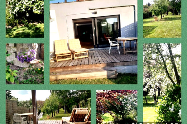 Charmant rez-de-chaussée de 100m² entièrement équipé avec patio intérieur et gra  charmant rez de chaussée avec jardin Entire home vacation rental 659269106646067691