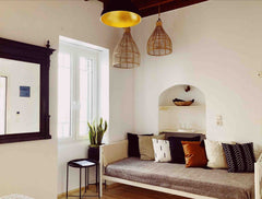 Airbnb approved COVID cleaning protocols. This sunny studio is located in its ow  ONYX STUDIO • Old Port Mykonos Town Entire rental unit vacation rental 24858285