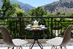 Our Pansion offer you breakfast at 10€. breakfast you could pay at the property.  Kournas Lake Pansion N 3 Private room in bed and breakfast vacation rental 649120648348479013