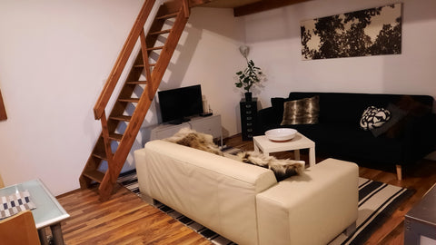 Appartement für eine oder zwei Personen. Doppelbett, Sitzecke, Küche mit Indukti Vienna, Austria Mitten im Dritten "Das Schwarz-Weiße" Entire rental unit vacation rental 42187036