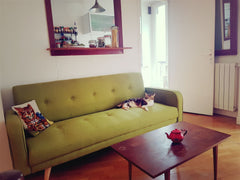 Hi and welcom to my cozy parisian apartment!<br />The apartment is big (50m2), f Ashdod, Israel Cozy parisian apartment - Full of LIGHT! Private room in condo vacation rental 18968983