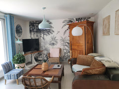 Charmant appartement de 80 m² sur terrasse de 30 m² sans vis à vis vue sur bois, Blanquefort, France Charmant appart terrasse 30 m²+tram 20 m Bordeaux Entire condo vacation rental 23086563