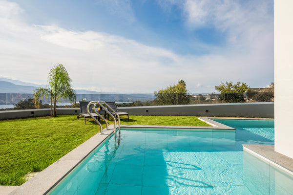 The Jarko House 1 with a communal pool at Pithari Akrotiri in Chania will become  Jarko Luxury Houses | House with shared pool Entire rental unit vacation rental 54153564