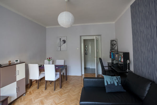 A bright apartment of 56 m2 - bedroom with double bed and wardrobe, living room   Pleasant apartment Entire rental unit vacation rental 21972245