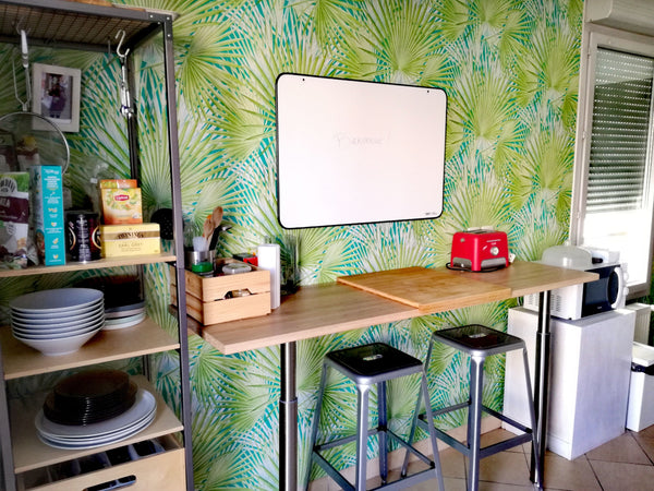 Bienvenue chez nous ! <br /><br />Une grande chambre (avec lit queen size) est d Lyon, France Duplex avec terrasse  (Montplaisir - Lyon 8) Private room in rental unit vacation rental 27671267