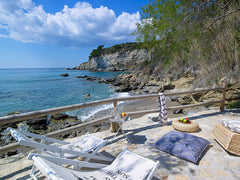 With their privileged location, direct on the bay with private access to it, Pel Heraklion, Greece Beachfront Villas  ''Charoupi - Kali Skia '' Entire villa vacation rental 11089855