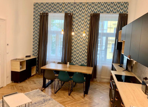 Completely new two bedrooms apartment located in a wonderful neighborhood of Vin Prague, Czechia Amazing new 2 bedrooms apr. In Prague centre Entire rental unit vacation rental 37377097