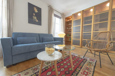 Appartement ergonomique de 2 pièces de 36 m² au deuxième étage sur rue avec asce Paris, France Pop Corn, 1Ch/1Sdb, 2 personnes Entire rental unit vacation rental 9662548