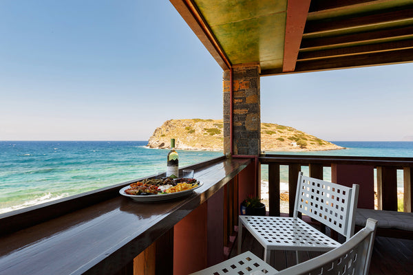 Enjoy the amazing seaview and sunset from the penthouse balcony.<br />Available:  Villa Menelaos Penthouse Entire rental unit vacation rental 44482403