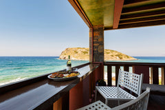 Enjoy the amazing seaview and sunset from the penthouse balcony.<br />Available:  Villa Menelaos Penthouse Entire rental unit vacation rental 44482403