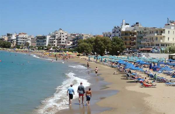 Luxury Pearl, is a new ground floor apartment, steps away from Nea Chora organis Chania, Greece Luxury Pearl steps from the beach aprt Entire rental unit vacation rental 685183274771864720
