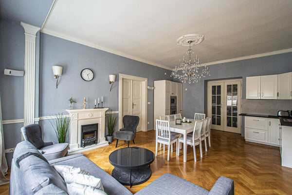 All our apartments are cleaned by professionals following the 5-step enhanced cl Prague, Czechia Luxury Central 150m2 Apartment on Wencelas Square Entire rental unit vacation rental 609855961166288854