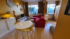 The studio is about 35 square meters and it is located in the core of the Europe Brussels, Belgium Charming studio close to the European Commission Entire rental unit vacation rental 570882928907988872