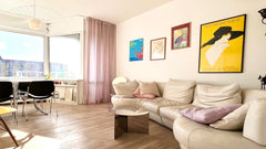 Apartment in Nørrebro,  balcony with view of the lakes. Close to the city centre  Lake view & sunny balcony Entire rental unit vacation rental 37927783