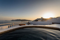 The Strogili Traditional Houses Santorini Hotel complex lies at the beautiful se Oia, Greece Strogili One Bedroom Villa with Hot Tub and Caldera View Room in boutique hotel vacation rental 41789749