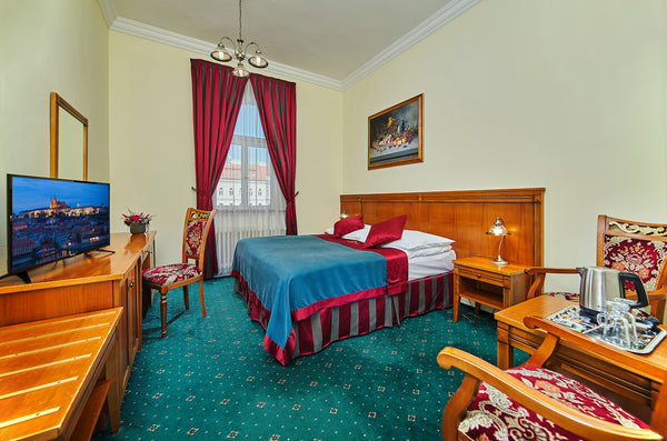This quite Superior room is located in the heart of Prague City Center, only a f  ♥♥♥ Deluxe Double Room with parking option ♥♥♥ Room in boutique hotel vacation rental 49787868