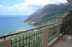 Perched on a green hill in the traditional village Ravdoucha this 2 Bedroom Apar Greece 2 Bedroom Apartment with fantastic sea views Entire rental unit vacation rental 34887701