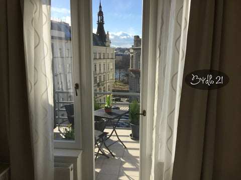 Beautiful view terrace studio situated in Prague 1, just a few minutes from  Cha Prague, Czechia Bydlo21 - stunning view, top floor studio+terrace Entire rental unit vacation rental 17536999