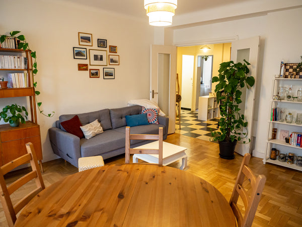 Lumineux et spacieux, notre appartement est parfait pour un séjour à 2 ou 4 adul Lyon, France Agréable 2 pièces  proche du Parc de la tête d'or Entire rental unit vacation rental 53456525