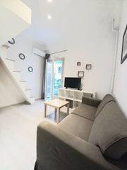 Super clean and sterilized. Raised bed with stairs. The apartment is a small and Athens, Greece Modern lovely Apt Great Vibrant Area Walk to Plaka Entire condo vacation rental 50483996