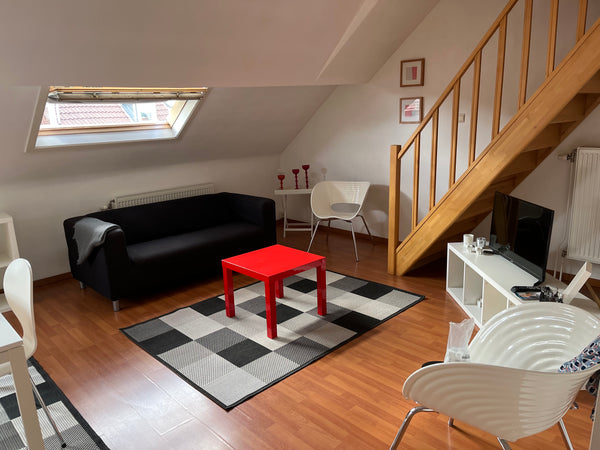 A proximité du Parc Elisabeth, charmant studio se situant dans un immeuble bruxe  Superbe appartement en duplex. Entire rental unit vacation rental 673957613527501458