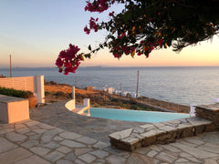 Maison Simone is a 230 sqm villa located in a secluded neighborhood in the area  Tinos, Greece Maison Simone - private heated infinity pool Cycladic home vacation rental 18398795