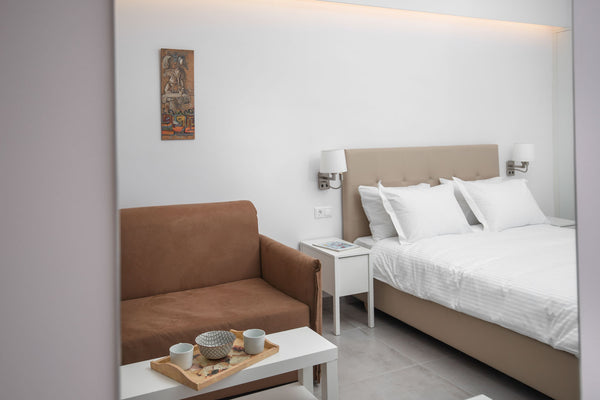 This cozy studio offers a beautiful space of 30 sqm of minimal design in the hea Athens, Greece The Square Six:Petite-Next 2 Syntagma & Plaka Entire rental unit vacation rental 43887746