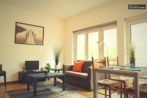 After living here for 8 years, we moved out of this 2-bedroom apartment that we  Brussels, Belgium EU region, great mobility, calm, bright and cozy Entire condo vacation rental 17971691