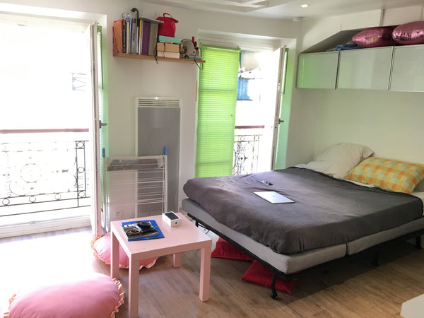Bright apartment on a small street near to Marais. 4 metro lines nearby, line 9  France Lovely 20m2 apartment on a small quiet street near to Marais Entire rental unit vacation rental 18882652
