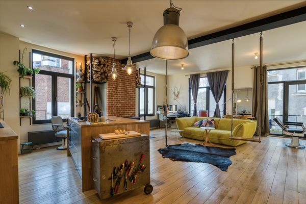 Brussels, Belgium Down town loft appartement Entire loft vacation rental 18034124