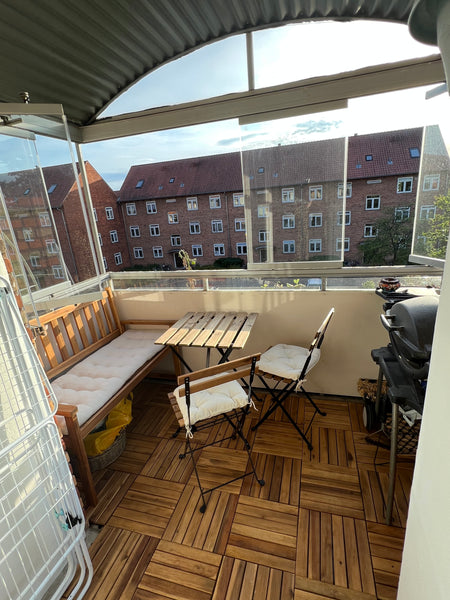 Glem dine bekymringer i denne rummelige og rolige bolig. Lige ved siden af en st  Dejlig 2 værelseslejlighed i Valby med altan Entire condo vacation rental 665114211405996569