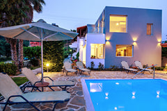Perfect for groups and families up to 4, the Guesthouse spans on the back edge,  Rethimnon, Greece Guesthouse by the pool Entire home vacation rental 35559573