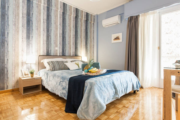 A clean beautiful PRIVATE double BEDROOM in shared self service apartment. 15 mi Athens, Greece Museum of Modern Art Private Double Room in shared apartment next to Metro near Acropolis SF10 Private room in rental unit vacation rental 23888232