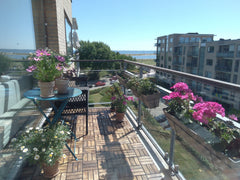 Amazing sea view from all rooms - also from the bed. Two big balconies to enjoy  Copenhagen, Denmark Sea view beach apartment @Metro Øresund Entire rental unit vacation rental 34059575