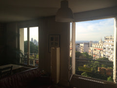 2 bedroom appartement 65 m² on the 7th floor in front of a huge parc of Buttes C Paris, France family Flat in front of the Buttes Chaumont Entire rental unit vacation rental 13767258