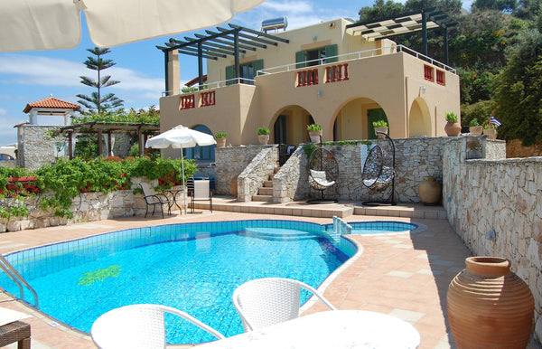 Villa Athina is a sea view 3-bedroom villa with a private pool, 3 km from the sa Chania, Greece Villa Athina, 3 BD, sea views, private pool Entire villa vacation rental 13321464