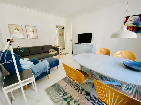 The apartment located at Østerbro, Copenhagen. With a newly added balcony it is  Copenhagen, Denmark Bright and Cosy Apartment in Copenhagen Entire rental unit vacation rental 49584014