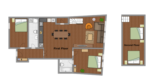 Wenceslas Square Loft F is a spacious apartment located in the most vibrant and  Prague, Czechia Wenceslas Square Loft F 3-Bedrooms (Old Town) Entire rental unit vacation rental 51414828