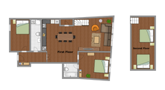 Wenceslas Square Loft F is a spacious apartment located in the most vibrant and  Prague, Czechia Wenceslas Square Loft F 3-Bedrooms (Old Town) Entire rental unit vacation rental 51414828
