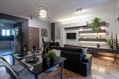 A stylish and modern apartment located In the very heart of the Historical cente Athens, Greece Artistic 2BD apt. in the shades of Grey and Black Entire condo vacation rental 51640036