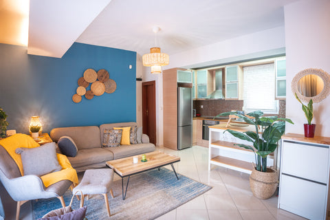 Stylishly designed on the 4th floor apartment within a quiet residential neighbo Thessaloniki, Greece ✤ Casa Diez ✤ Boho Chic Style Apartment ✤ Entire condo vacation rental 53599271