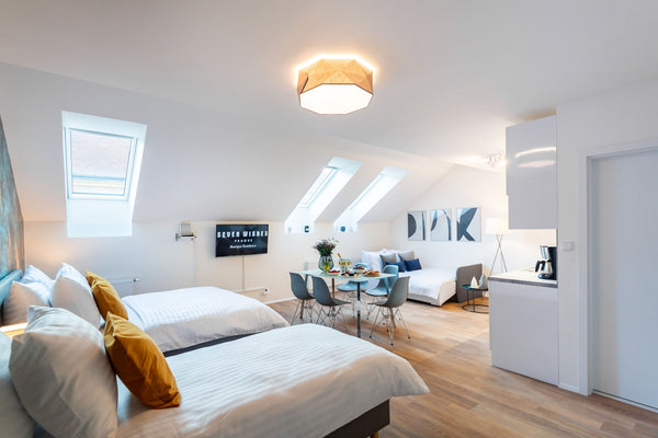 Spacious apartment 10 min away by walk from the Old Town. Could accommodate up t Prague, Czechia Luxury and Spacious Attic Apartment ❤️ Entire rental unit vacation rental 29305937