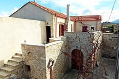 Traditional stone Mansion with woden ceiling,private inner courty yard ,two tarr Rethimnon, Greece Vigdinis Traditional Stone Mansion Entire townhouse vacation rental 42969025