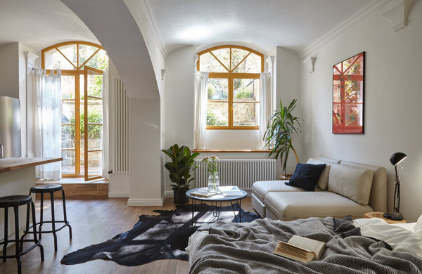 Newly renovated design apartment with a romantic garden terrace situated in one  Prague, Czechia Charming studio with garden terrace Entire rental unit vacation rental 27658028