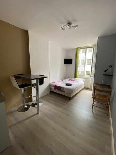Studio meublé et équipé refait à neuf au centre de Lyon, dans le 3ème arrondisse Lyon, France Studio  meublé et équipé Lyon Part dieu Entire rental unit vacation rental 26529040