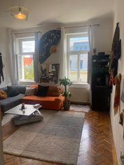 This uniquely spaced apartment is a lovely accommodation for travelers seeking:  Vienna, Austria Beautiful 1-bedroom apt next to Prater & center :) Entire rental unit vacation rental 668637912410625279