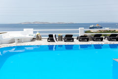 Our apartments are 2km away from Mykonos town.There is close bus station, mini m Mikonos, Greece Superior Sea View Studio  in Ag.Stefanos Room in aparthotel vacation rental 13855935